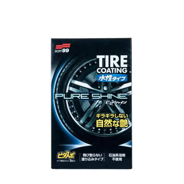 Soft99 Tire Coating Pure Shine Reifenversiegelung 100ml